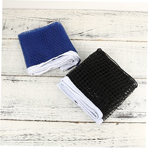 2pcs Regulation Pong Net Bike Cage Mount Base Keychain Mirror Equipment Table Tennis Ball Net Suit Table - size: 175*15CM