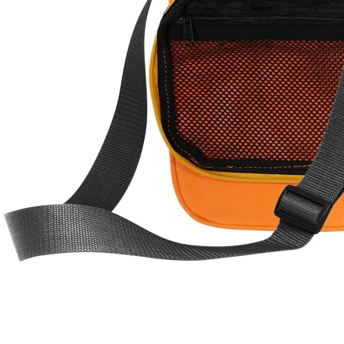 Axiom Discs Cell Disc Golf Starter Bag (Choose Your Favorite Color) - color: Yellow Ochre/Orange