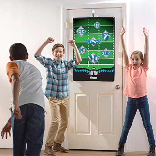 Franklin Sports MLB and NFL Target Toss Game - Kids Over The Door Mini Throwing Game - Perfect Indoor Toy for Kids - style: Football