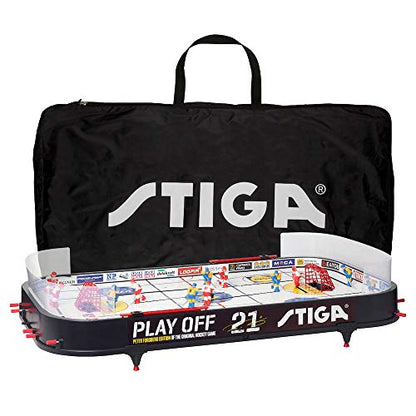 Stiga Tabletop Ice Hockey Game Play Off 21 Sweden-Canada,Black/White,96 x 50 cm | Tabletop