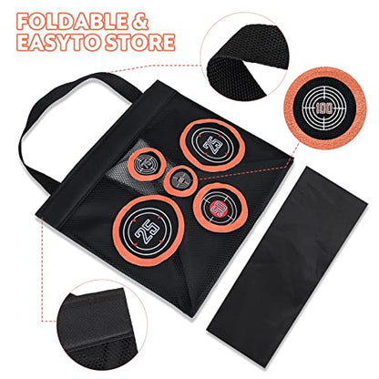 Pokiiulk Refill Darts Bullets Fit for Nerf Guns, 1000 Pcs Foam Darts Fit for Nerf Party with Portable Shooting Practice Target Mesh Bag - color: 1000 Mixed & Target