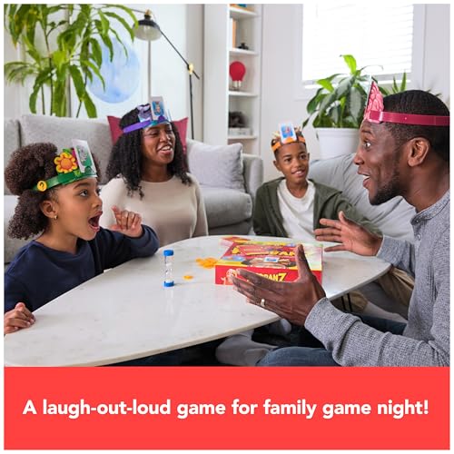 Spin Master Games, Hedbanz 2023 Edition with New Cards, Picture Guessing Board Game, for Family & Kids, 2-6 Players, for Ages 6 & Up - style: Hedbanz Classic, 2nd Edition 2023