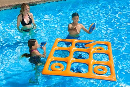 Poolmaster Giant Floating Tic Tac Toe Game for Swimming Pool and Backyard