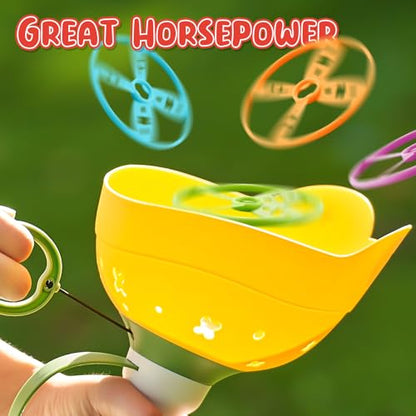 pamexin Outside Toys for Kids Ages 4-8 - Manual Capture Catching Game - Toddler Chasing Toy for Boys & Girls, Ages 3-7 - Outdoor Fun Family Games - style: Yellow+Green