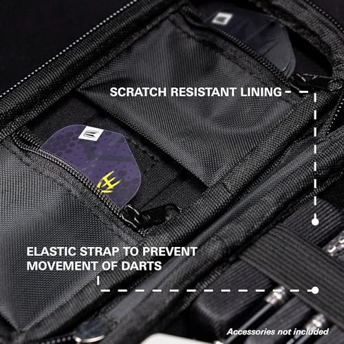 TARGET Darts Luke Littler Takoma Wallet, Regular/XL, Luke Littler Darts Case, Darts Holder, XL Dart Wallet, Darts Set Storage Cases - size: Standard