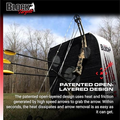 Block GenZ 16" Youth Open Archery Target, 40Lb Draw, Easy Removal, Multi-Color - style: GenZ (16")