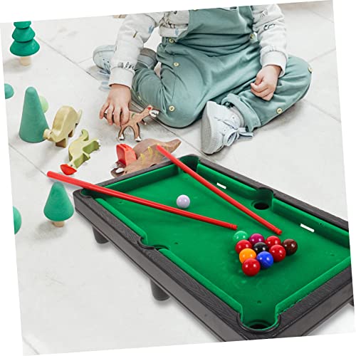 Mini Billiards Table Boys and Girls Billiard Game for Boys and Girls Hand-Eye Coordination Fine Motor Skill