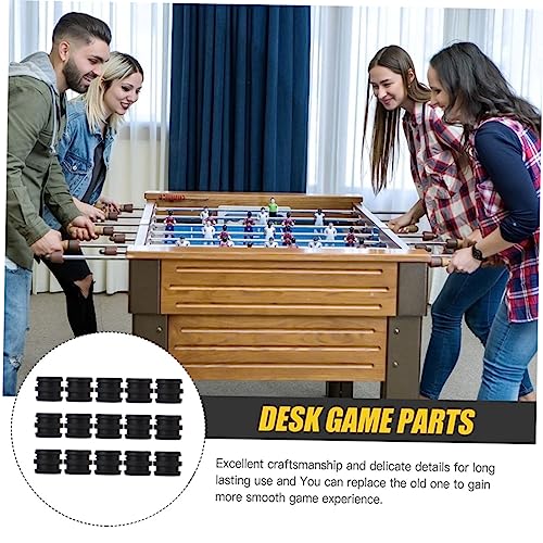 1set Table Football Machine Bushings Durable Bearing Rods Replacements for Easy Maintenance Compatibility with Various Foosball Tables for Game Rooms Family Gatherings 15pcs