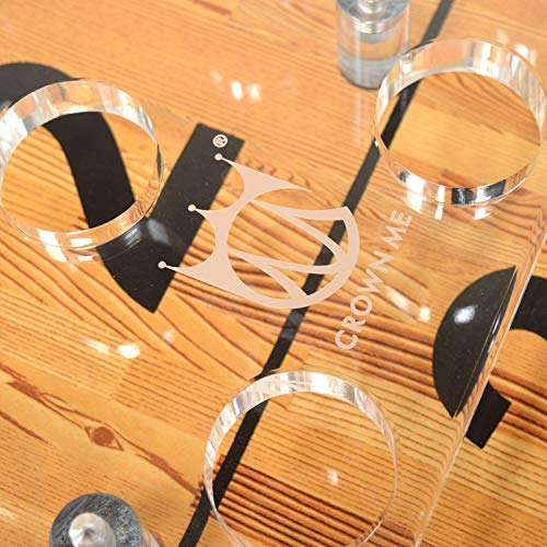 CROWN ME Shuffleboard Bowling Pin Set - style: Acrylic