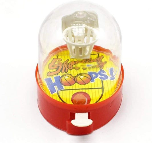 Mini Finger Basketball Shooting Game, Mini Handheld Desktop Table Basketball Game for Teen Development Educational Sport for Reduce Stress Killing Time Basketball Game Time (Random Color)