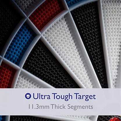 Viper 787 Electronic Dartboard, Ultra Thin Spider for Increased Scoring Area, Free Floating Segments, Locking Segment Holes for Fewer Bounceouts, Automatic Scoring