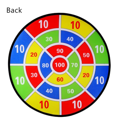29" Large Dart Board Game Set for Kids, Kids Double-Sided Dart Board Toys with Sticky Balls and Darts, Party Favor Supplies, Indoor Outdoor Sport Fun Party Game Toys for Kids Boys Girls Ages 3-12