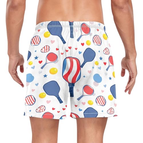 QUGRL Mens 2 in 1 Athletic Shorts with Pockets Quick Dry Running Shorts for Men Training Workout Gym Sports Outdoor S-XXL - size: Medium