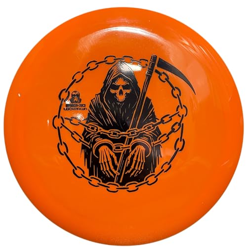 DOOMSDAY DISCS Lockdown | Advanced Disc Golf Driver | Premium Survival Plastic - color: Orange