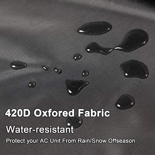WOMACO Foosball Table Cover - Outdoor, Waterproof, Heavy Duty, Rectangular Patio Football Game Table Cover