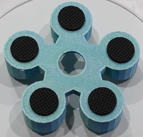 Bowling Ball Spinner - color: Blue and Teal