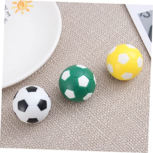 TOYANDONA 15pcs Foosball Table Balls Football Soccer Toy Creative Tabletop Game Accessory for Indoor - color: As Shown