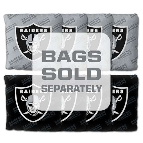 YouTheFan NFL 2' x 4' Slogan Series Professional Wood Cornhole Game - color: Las Vegas Raiders
