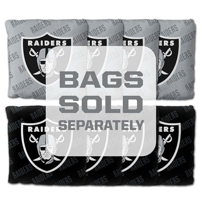 YouTheFan NFL 2' x 4' Slogan Series Professional Wood Cornhole Game - color: Las Vegas Raiders