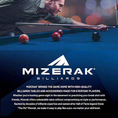 Mizerak Replacement Cue Ball – Regulation Size & Weight – Durable, Scratch-Resistant – Standard Pool Table Cue Ball