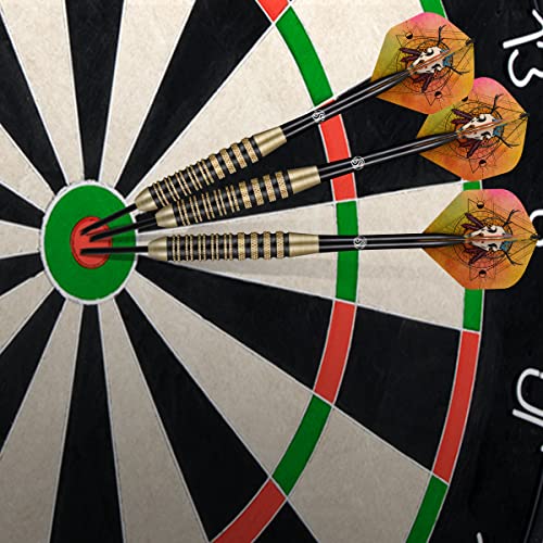 Shot! Darts Talisman-Steel Tip Dart Set-24gm-Centre Weighted-Steel Barrels