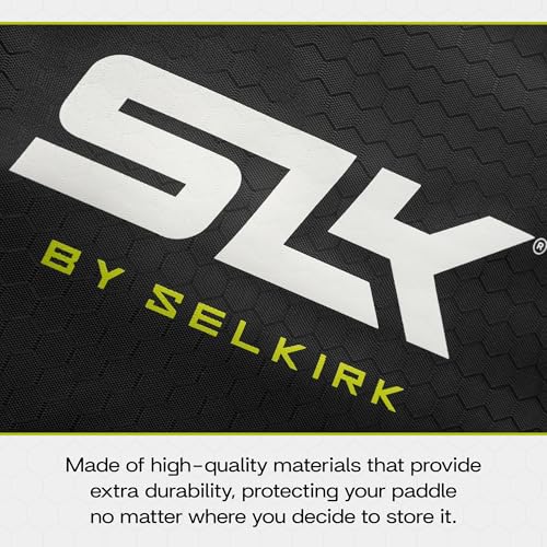 Selkirk Sport Pickleball Paddle Cover | Pickleball Paddle Case | Fits All Paddle Shapes and Sizes | SLK - color: SLK Black and Volt