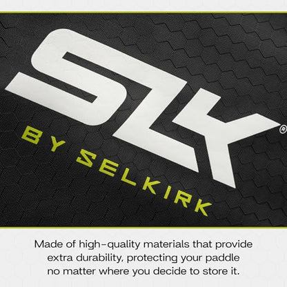 Selkirk Sport Pickleball Paddle Cover | Pickleball Paddle Case | Fits All Paddle Shapes and Sizes | SLK - color: SLK Black and Volt