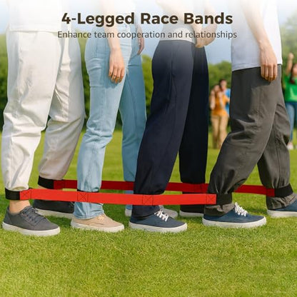 Race Straps Kit: Group Field Day Games for Adults & Kids