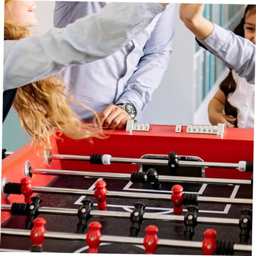 FAVOMOTO Football Table Metal Rod Replacement Accessory for Soccer Machine Handle for Enhanced Game Suitable for Indoor and Home Use