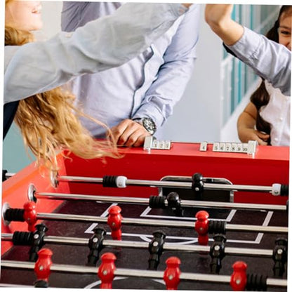 FAVOMOTO Football Table Metal Rod Replacement Accessory for Soccer Machine Handle for Enhanced Game Suitable for Indoor and Home Use