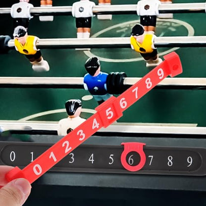 2pcs Table Football Score Counter Lightweight and Foosball Scorekeeper for Standard Tables Simplifies Game Scoring Stylish Design