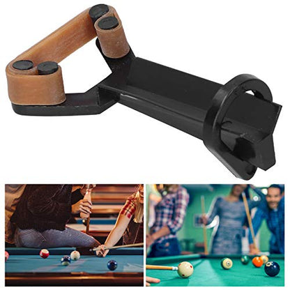 VGEBY Billiard Cue Tip Clamp,Cue Tip Snooker Billiard Pool Cue Tip Clamp Elastic Rubber Fastener Repair Tool(3 Sets/Sale)