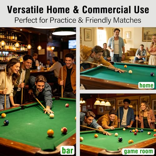 White Pool Cue Ball 2-1/4" (57mm), Professional Grade Billiard Replacement Ball, 6oz for Standard Pool Tables