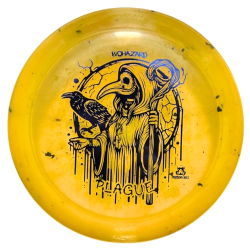 DOOMSDAY DISCS Plague Distance Driver | Advanced Disc Golf Driver | Premium Flexible Plastic