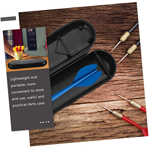3pcs Dart Storage Box Hard Shell Case for Darts Portable Case for Accessories Lightweight and Slots for