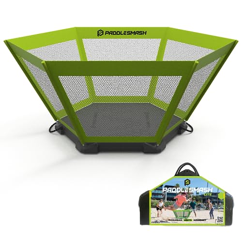 PaddleSmash - Pickleball Yard Game As Seen on Shark Tank - Beach, Backyard, Tailgate & Lawn, Outdoor Activities for Adults and Family - Easy Assembly - style: Without Paddles