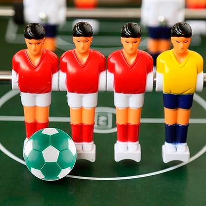 BQSPT 32mm Foosball Balls Foose Balls Table Soccer Game Replacement Foosballs 16pcs,Foosball Multicolor Official 32mm Mini Table Footballs Ball Accessory (16 Pack)