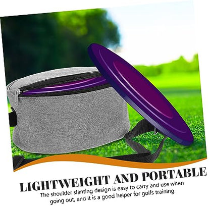 Lightweight Disc Golf Storage Bag for Outdoor Training Strap for Easy Carrying for Beginners and Golf Enthusiasts