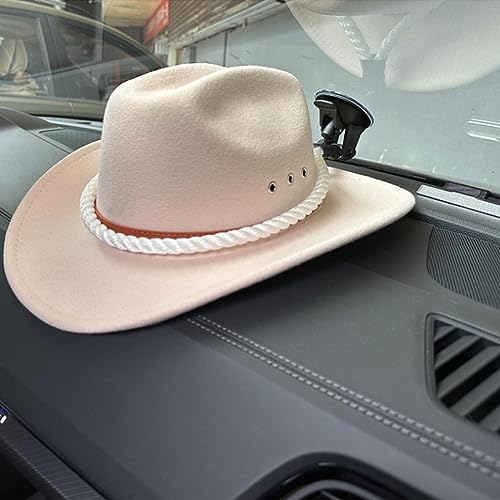 zipelo Hat Mounts for Car, Cowboy Hat Holder Rack with Suction Cup and Handmade Rope, Car Accessories, Universal Cowboy Hat Hanger for SUV Truck Vehicle Home (Red) - color: Red