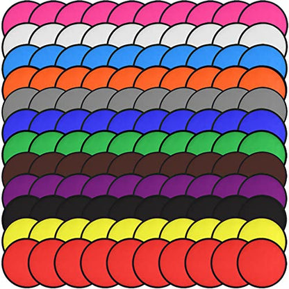 Mototo 180 Pieces Foldable Flying Disc Fans with Bag Folding Pocket Toy Set for Kids Fun Birthday Party Favors Summer Outdoor Activity Game Halloween Christmas, 12 Colors