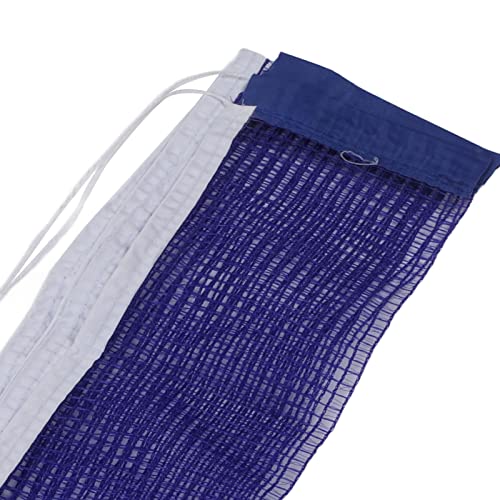 Table Tennis Net Replacement, Table Tennis Net for Kids Adult 180cm Length 15cm Height Blue Pingpong Net with 2 Bracket for Office Table