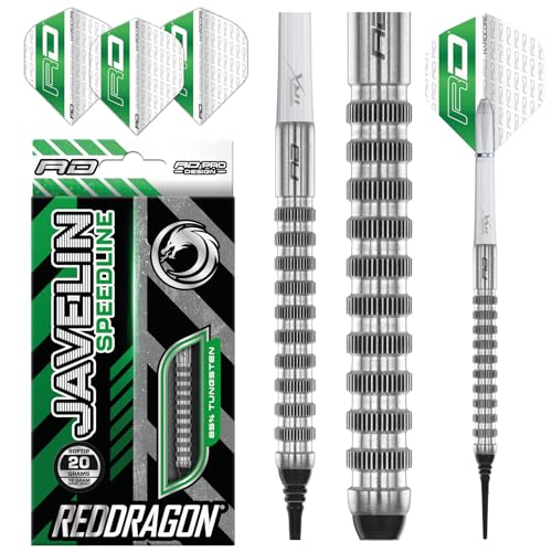 RED Dragon Javelin Series Premium Tungsten Softip Darts Set with Flights and Stems - style: 2