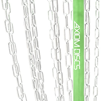 Axiom Discs Pro 24-Chain Disc Golf Basket - color: Lime