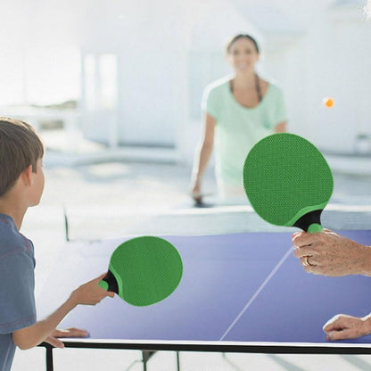 Table Tennis Bat Rubber Integrated Straight Handed Cross - color: Gray