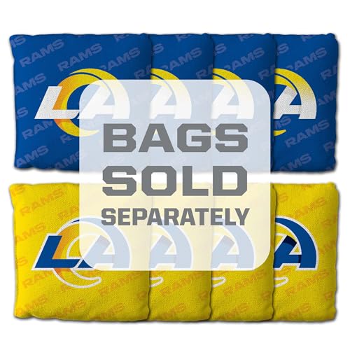 YouTheFan NFL 2' x 4' Slogan Series Professional Wood Cornhole Game - color: Los Angeles Rams