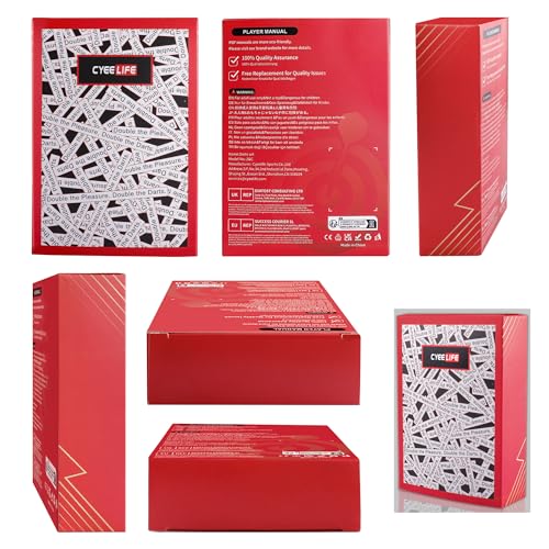 CyeeLife Plastic Tip Darts,12pcs Soft Darts Set with 100 Plastic Tips for Electronic Dartboard