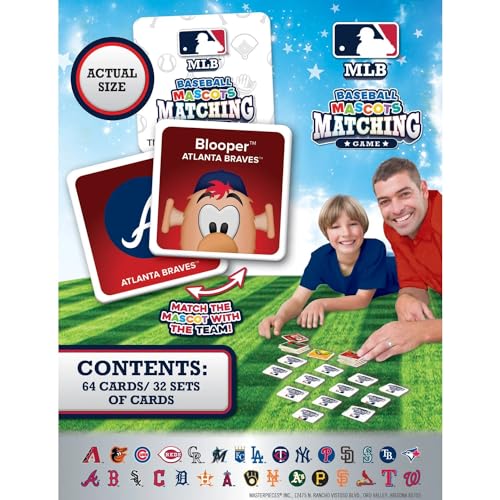 MasterPieces Officially Licensed MLB Picture Matching Card Game for Kids and Families