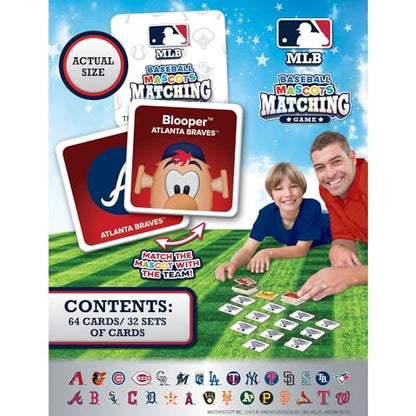 MasterPieces Officially Licensed MLB Picture Matching Card Game for Kids and Families