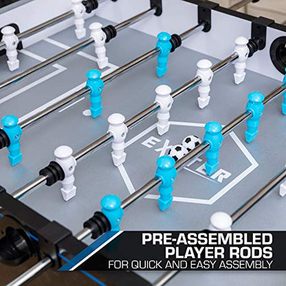 EastPoint Sports 60-Inch Official Competition Size Foosball Table - Foosball Game Table and Foosball Ball Set Complete with Quick-Connect Rods and Bead Scoring