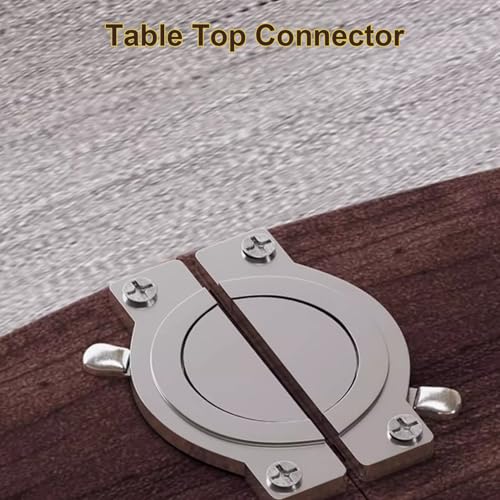 Foldable Round Wood Table Top Extender - Diameter 47 inch, 29lbs | Indoor, dark walnut, folds for easy storage, no legs, fits 4-6 people, catering party tables , kitchen dining room tabletop - size: D-47.24IN